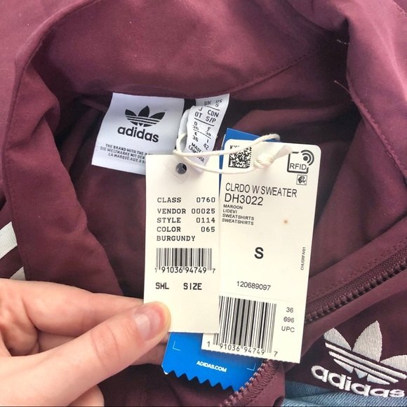 Adidas Originals Colorado Quarter-Zip Sweatshirt NWT Size Small - Picture 10 of 16